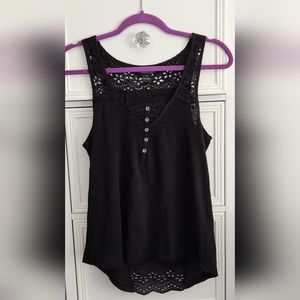 Lucky Brand Black Tank Top Size S